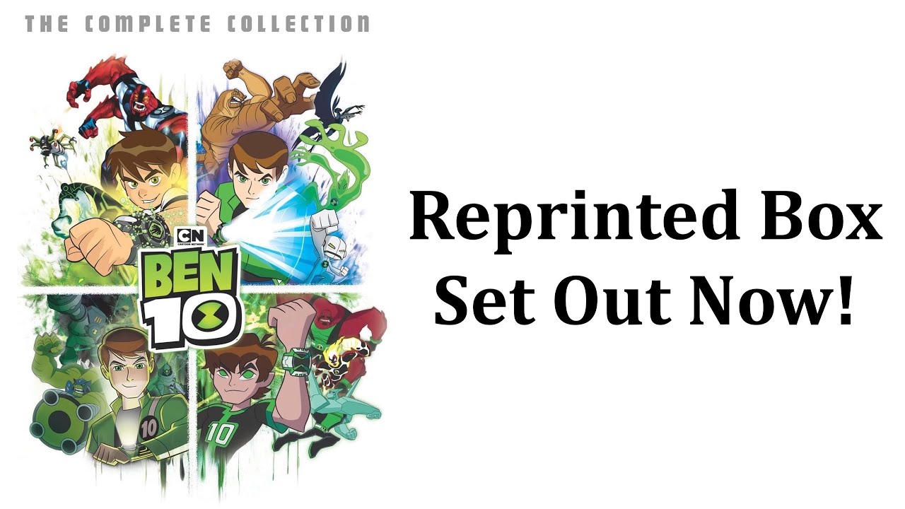 I Got The Reprinted Ben 10 Complete Collection On DVD! Here's How To Get Yours And What To Watch Out