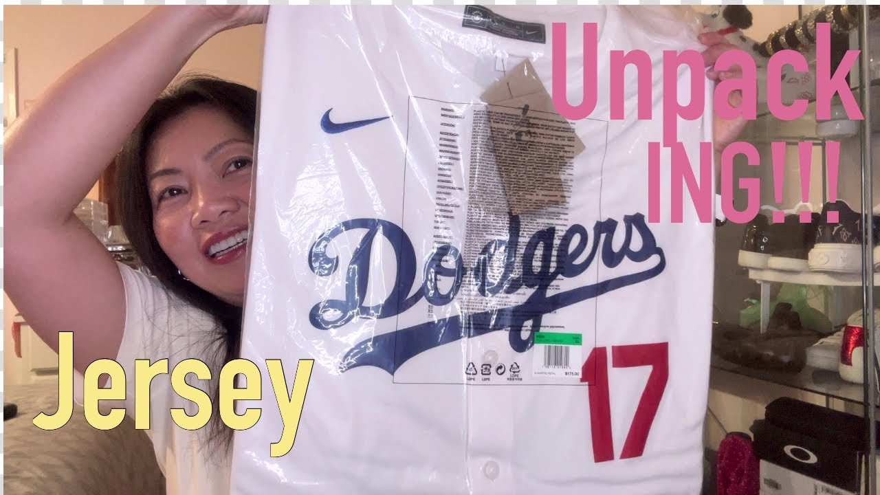 Shohei Ohtani’s Dodgers Jersey #17 / Nike / Fanatics / Unboxing
