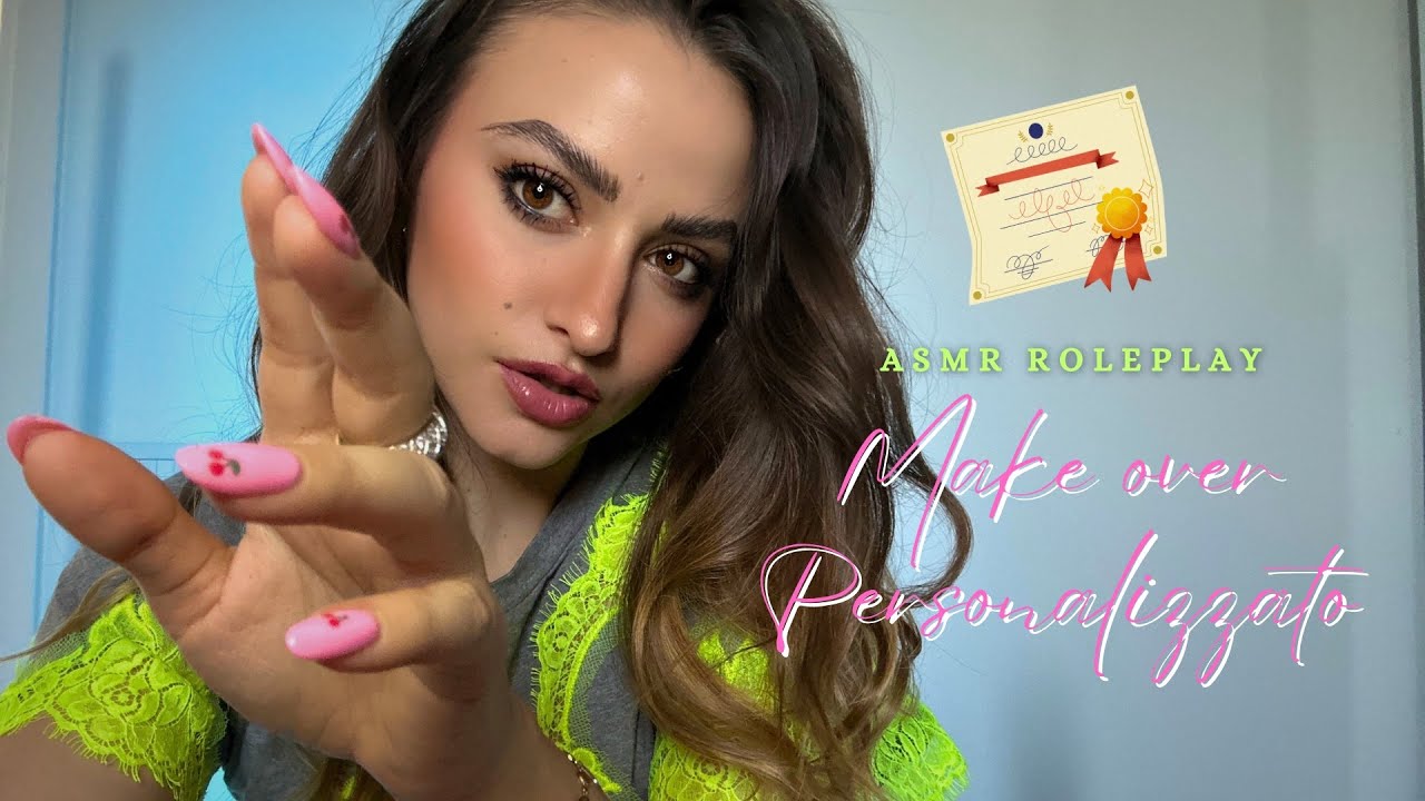 🎓ASMR Makeover Personalizzato | Ti preparo per un esame universitario | MartinaB 💙