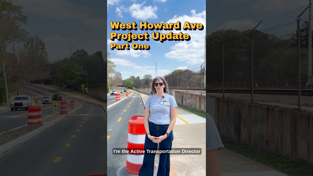 Julie Harlan shares an update on the West Howard Avenue Project