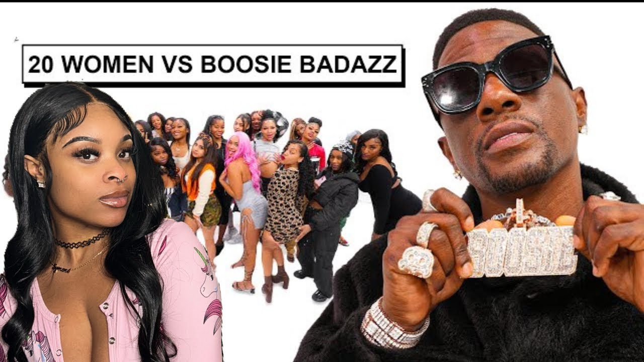 20 WOMEN VS 1 RAPPER: BOOSIE REACTION | LoBunnie