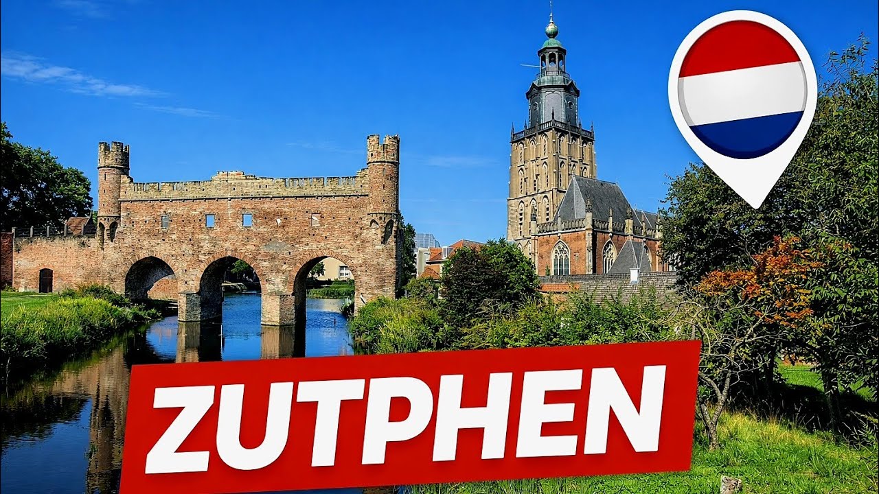 🇳🇱 Zutphen Gelderland Netherlands 4k Walkingtour @TravelwithHugoF