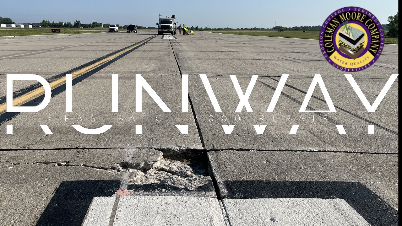Runway Repair - 150+ Spall Repairs In One Day