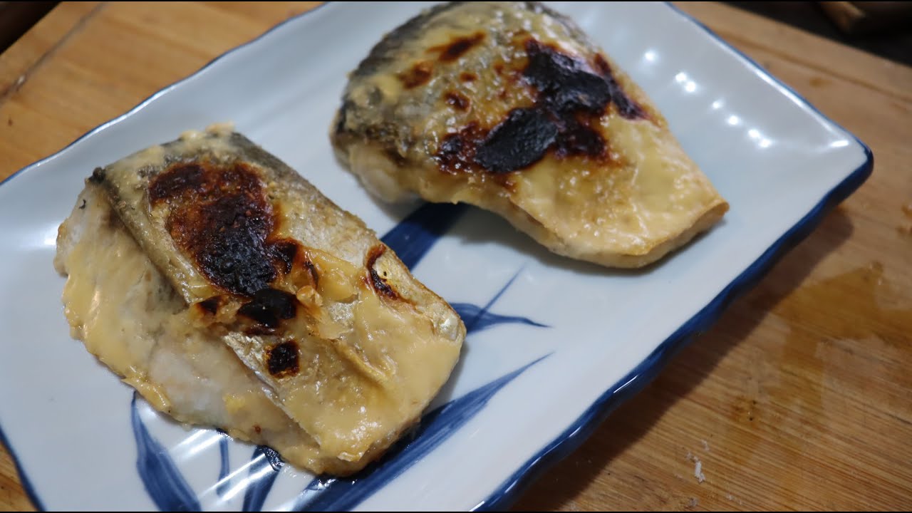 Peixe Assado Com Miso e Maionese (Sakana Mayo Miso Yaki)