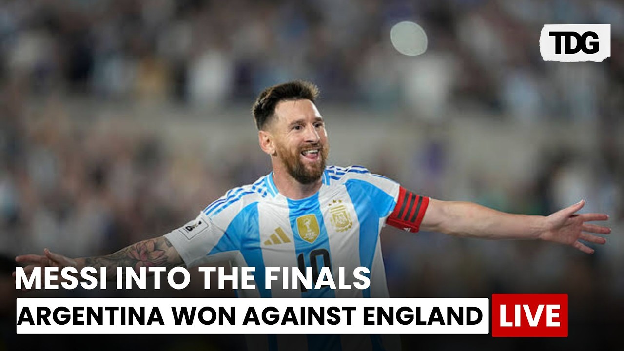 LIVE: Argentina Beat England| FIFA World Cup 2026 Semi-Final Highlights | Goals & Best Moments