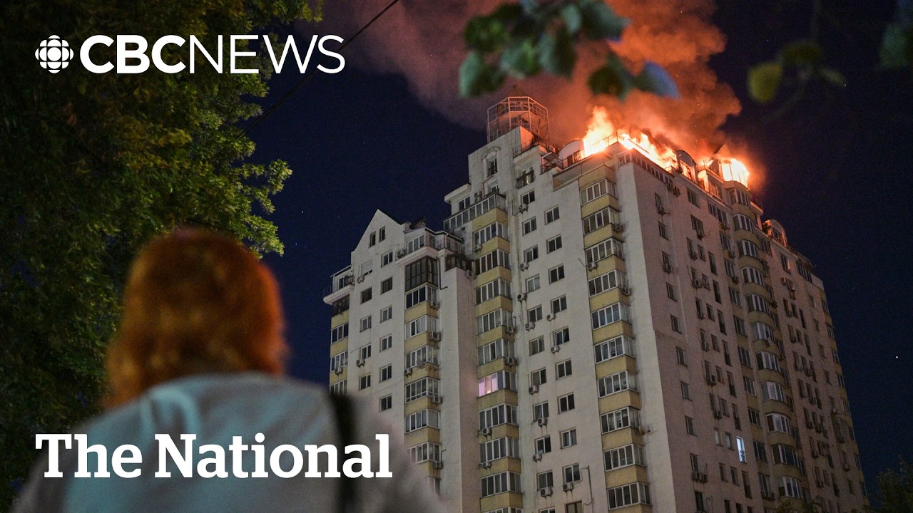 Russia attacks Kyiv with hundreds of drones in a single night