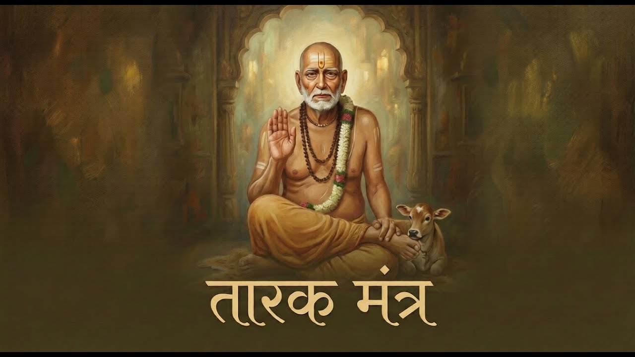 हा तारक मंत्र ऐका | मनःशांती, सकारात्मक ऊर्जा |Swami Samartha | Powerful Tarak Mantra