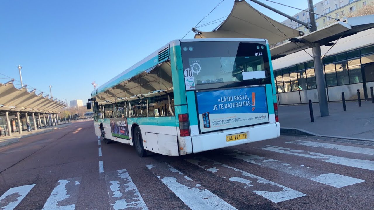 Ligne de Bus RATP 168 | MAN NL 223 N•9174