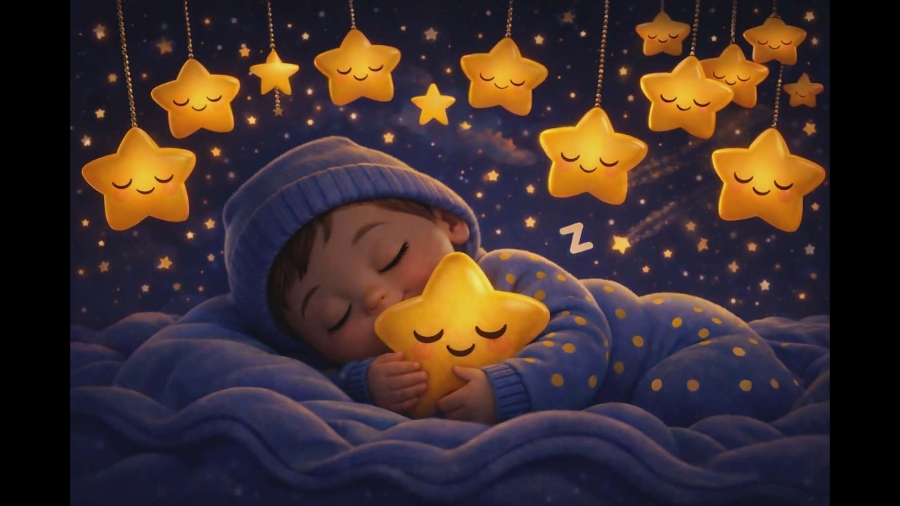 Best Sleeping Music for Baby & Toddlers 🌙 Mozart Brahms Lullaby 💤 Fall Asleep in Minutes