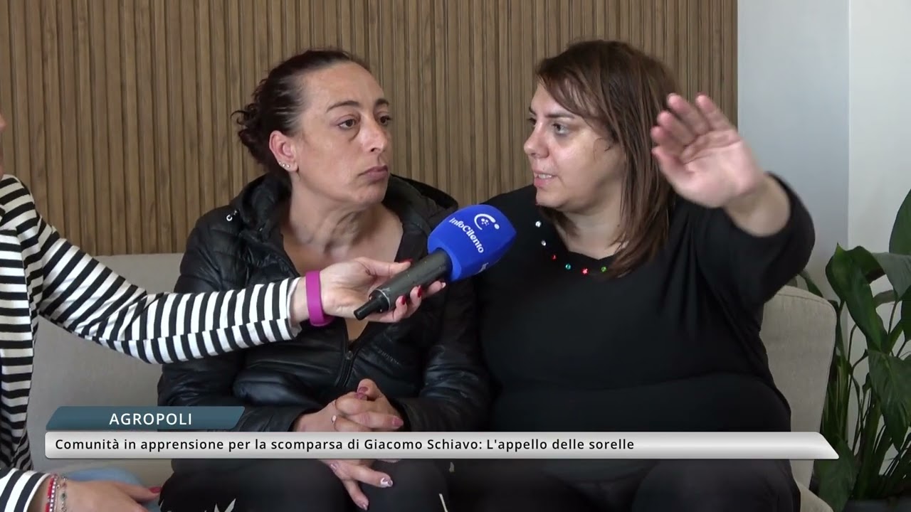 Agropoli, comunità in apprensione per la scomparsa di Giacomo Schiavo: l'appello delle sorelle