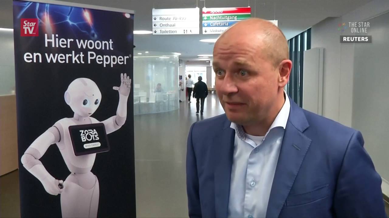 Robot receptionist gets job at Belgian hospital