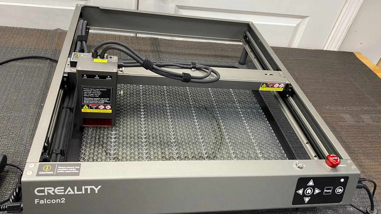The Creality Falcon 2 40 Watt Laser Is A Beast!