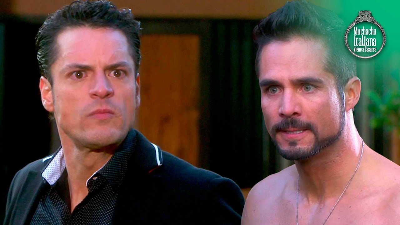 Osvaldo golpea a Pedro por besar a su mujer | Muchacha italiana viene a casarse 1/2 | C-18 | tln