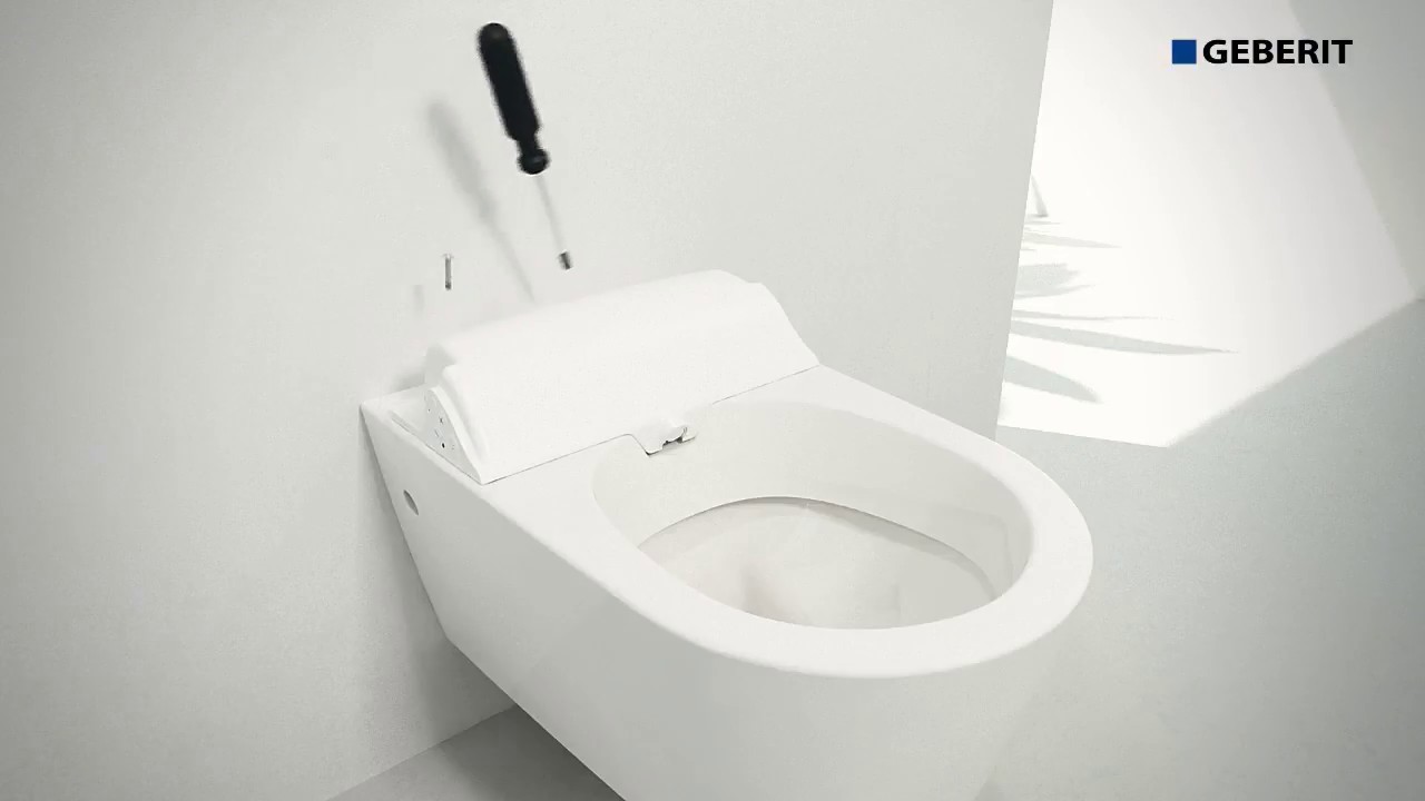 Montagevideo Geberit AquaClean Sela  - douchewc shop