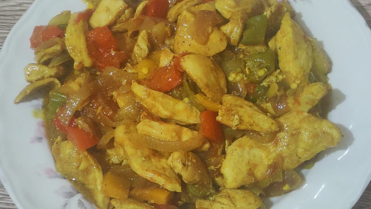 صدور فراخ مع طبق 🌶 حار بالصلصة 