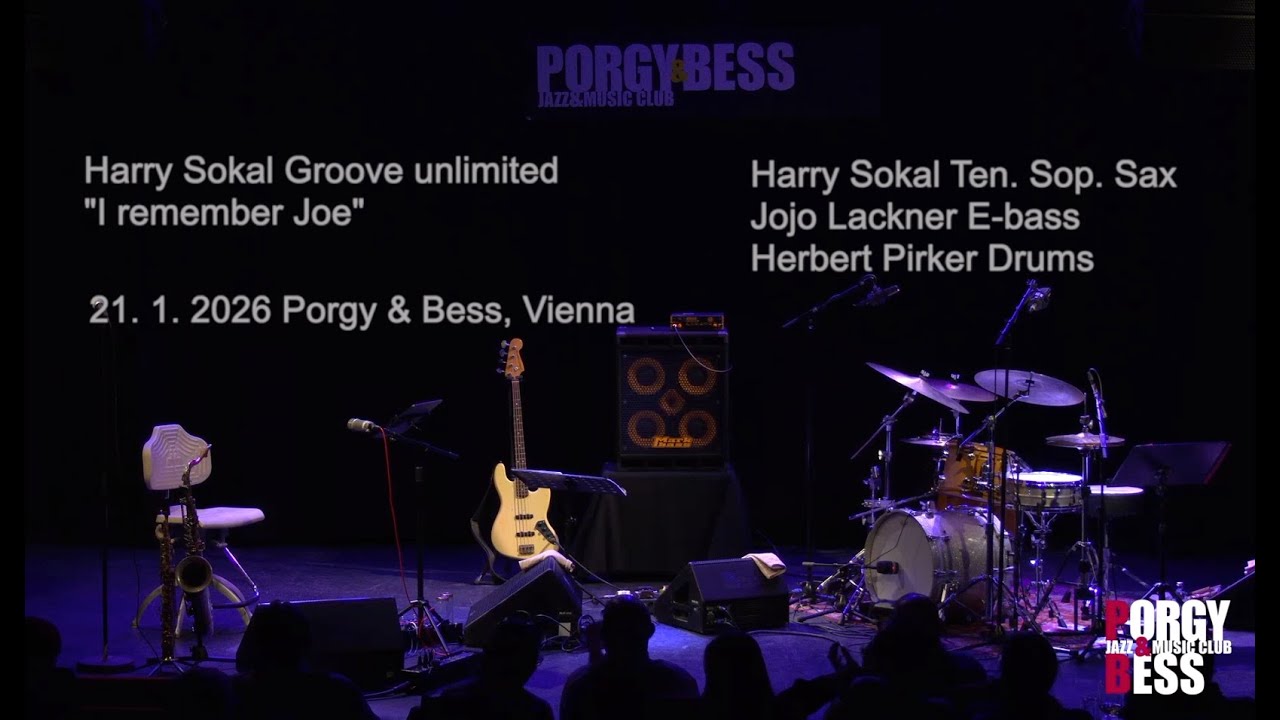 Groove unlimited IRJ 2026 Porgy