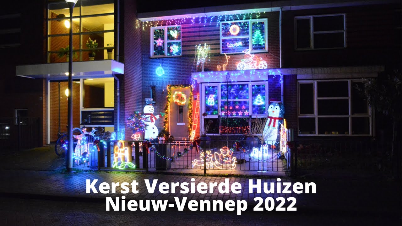 Kerst Versierde Huizen Nieuw-Vennep 2022
