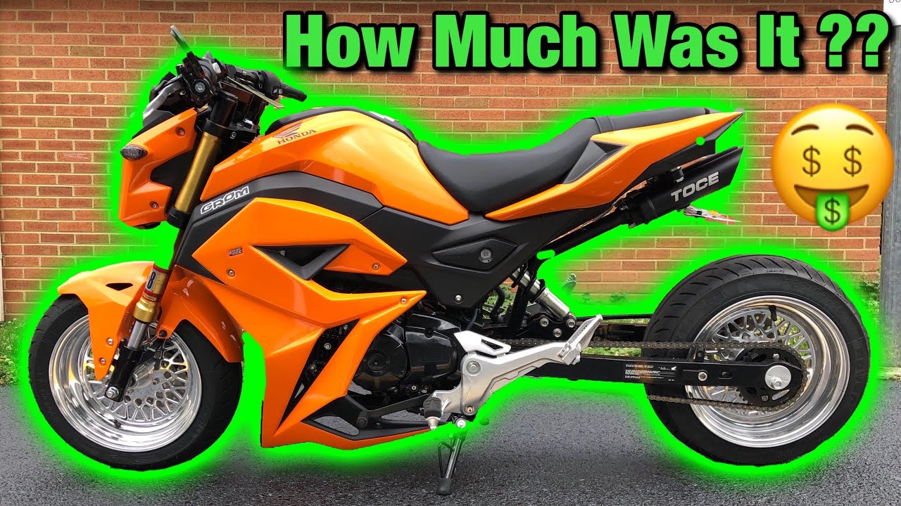 Сборка Honda Grom 2019 года: Эпизод 11. Сколько стоила моя кастомная сборка Honda Grom 2019 года?