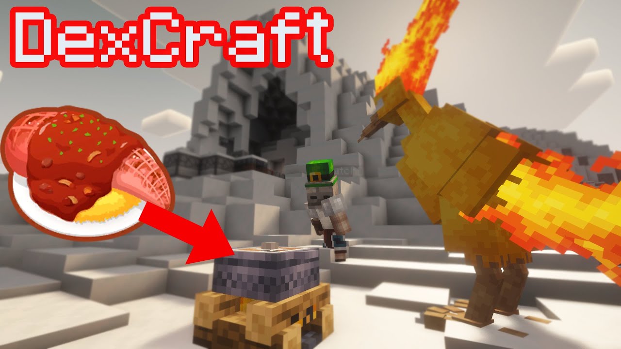 Приготовление и поедание покемонов на DexCraft - DexCraft, эпизод 11