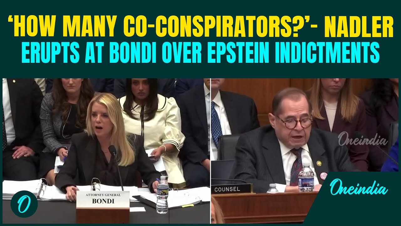 Epstein Files Showdown: Nadler DEMANDS Epstein Arrest Count; Bondi SNAPS: ‘Don’t Tell Me ANYTHING!’