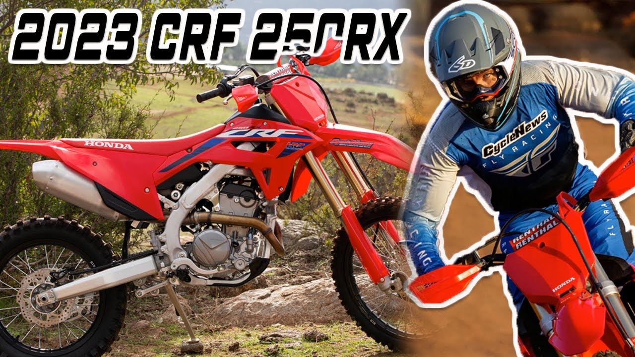 2023 HONDA CRF250RX FIRST RIDE - TRAIL RIDING🌵