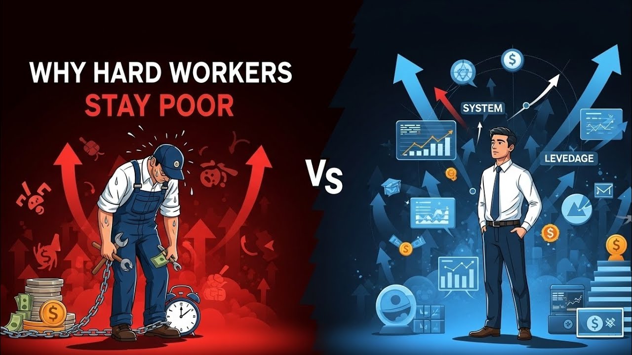 Why Hard Workers Stay Poor (The Truth No One Tells You) 🔥
