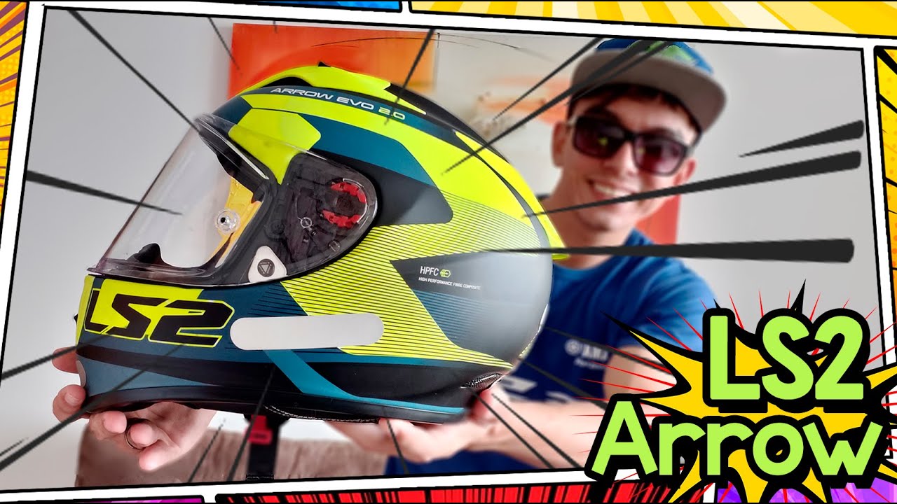 Review do capacete LS2 Arrow R Evo - FF323