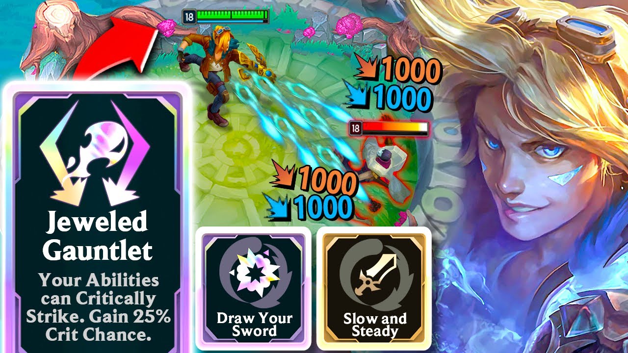 Ezreal, but I have a sword and every spell is a NUCLEAR CRIT