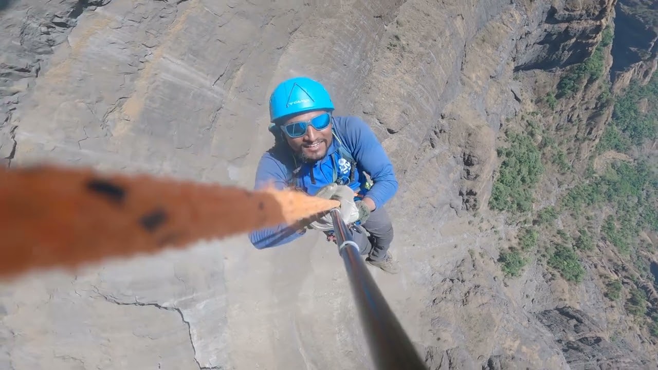 Kokankada rappelling 🧗🏻&zwj;♂️✅