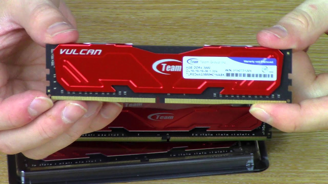 Team DDR4 4x4GB 3000MHz