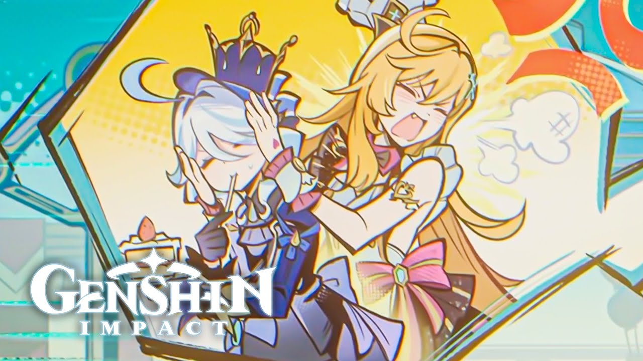 CINEMATIC CUTSCENE Whirling Waltz Event Genshin Impact 5.6 Story | Furina x Escoffier