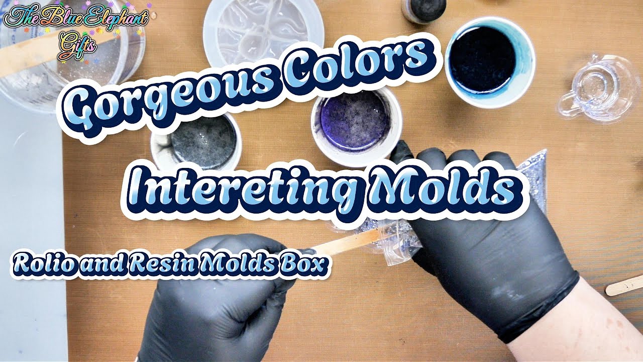 Gorgeous colors interesting molds