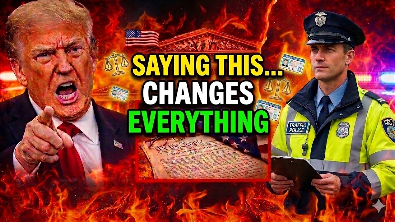 The 4 Words That Can Change a Traffic Stop 🚨 (Most Drivers Don’t Know This)
