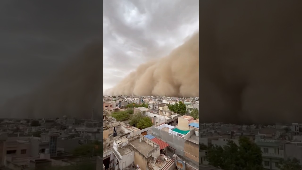 Rajasthan&rsquo;s Giant Sand Storm #shorts