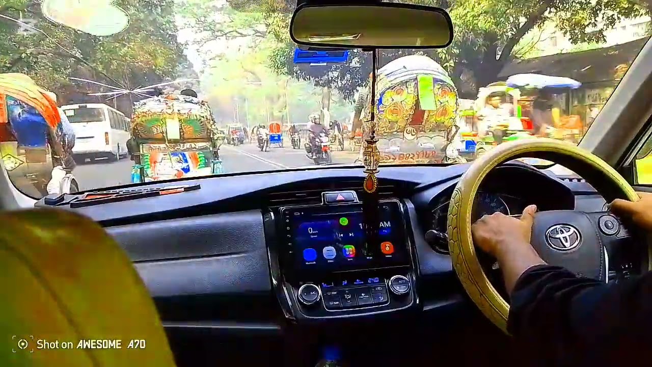 শহর যেমন, ড্রাইভিংও তেমন | Raw City Driving Video || #driving 