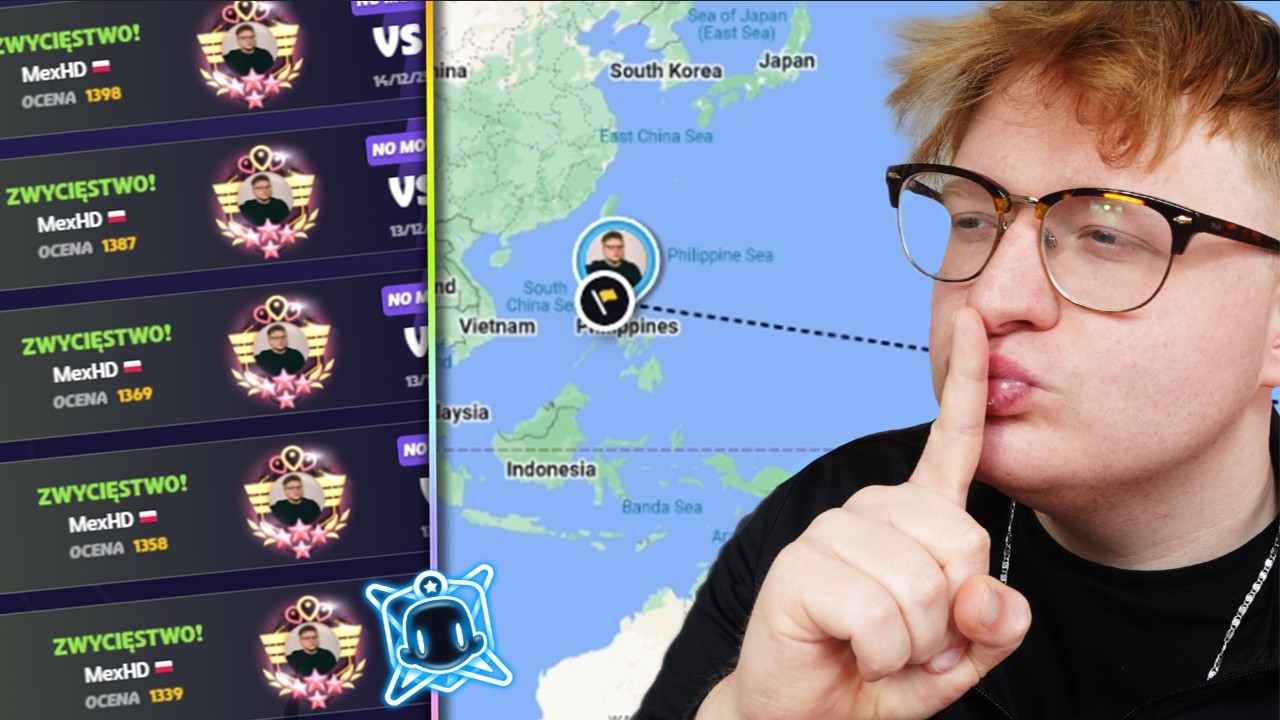Wbijam REKORDOWE ELO i zachwalam NOWY SYSTEM DUELI w GeoGuessr