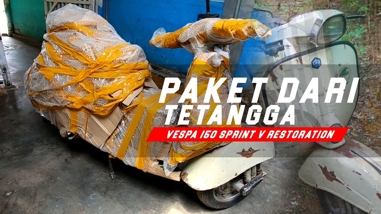 Project dari Luar Kota | Vespa Sprint V Restoration