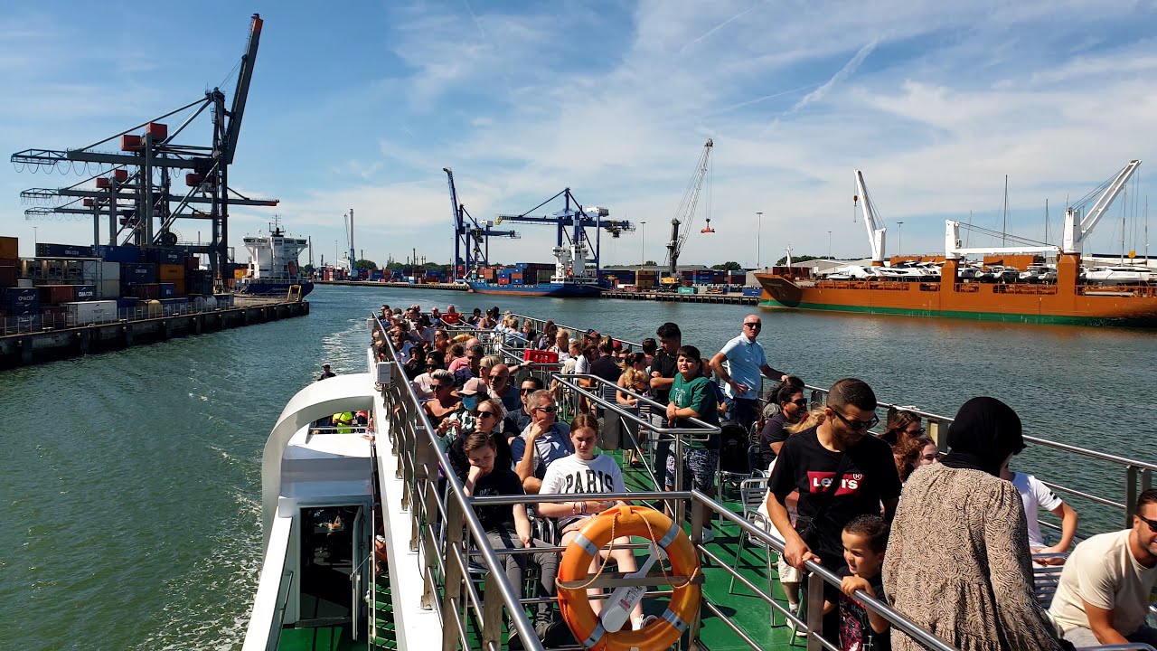 Boat cruise through the Port of Rotterdam in Holland, The Netherlands (2025) Harbour tour by Spido