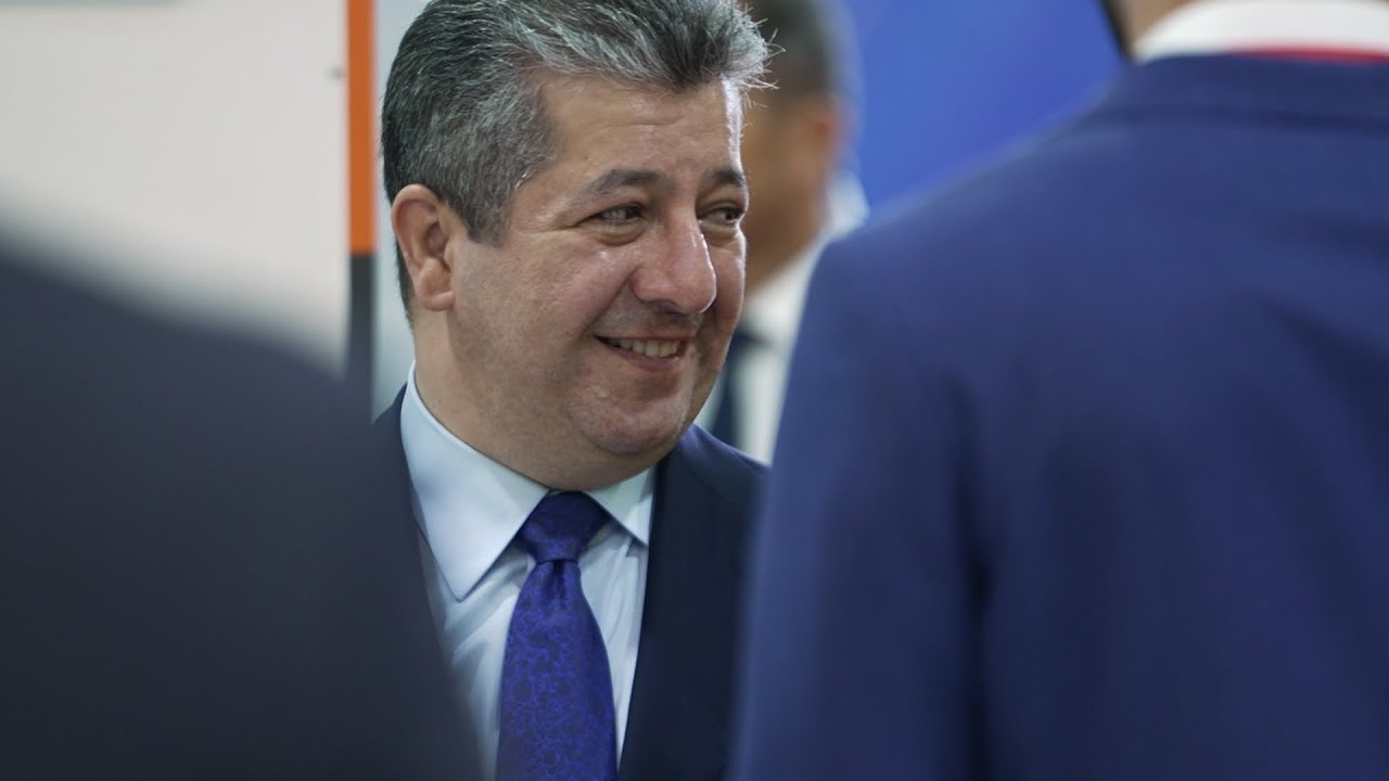 PM Masrour Barzani visits HITEX tech exhibition in Erbil