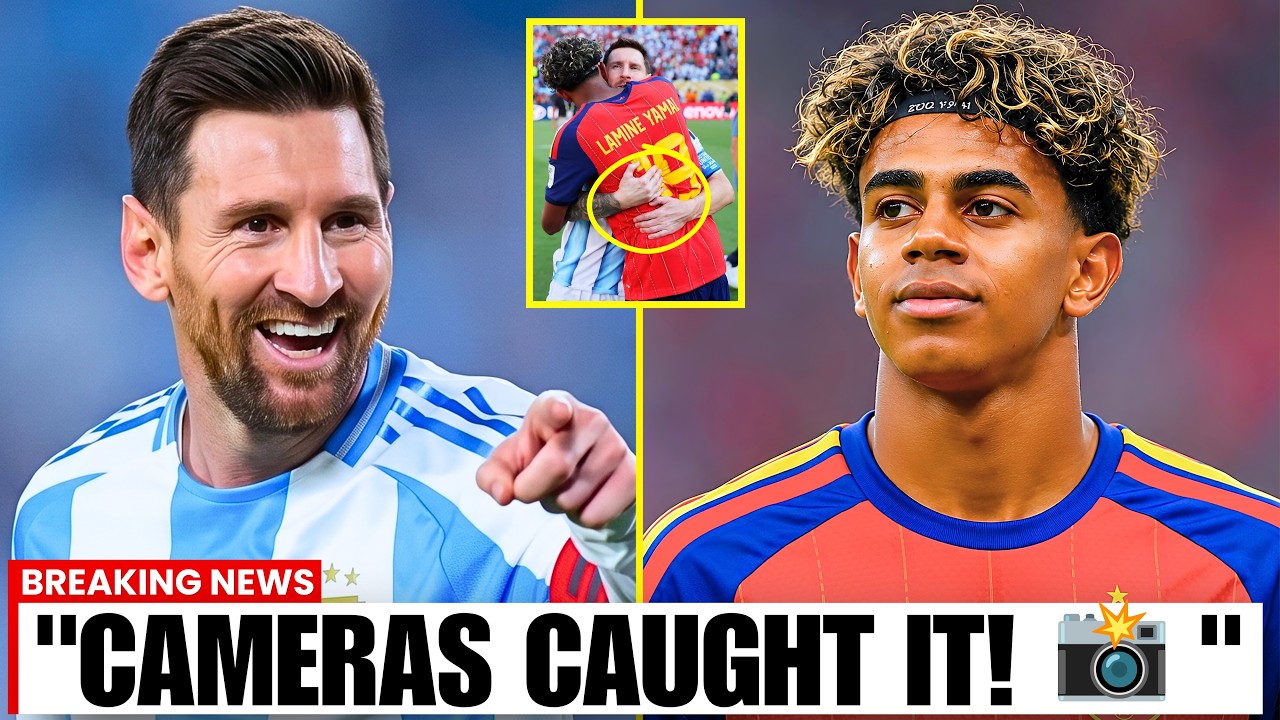 🚨 Cameras Caught Lamine Yamal's Secret Gesture to Messi After the Final