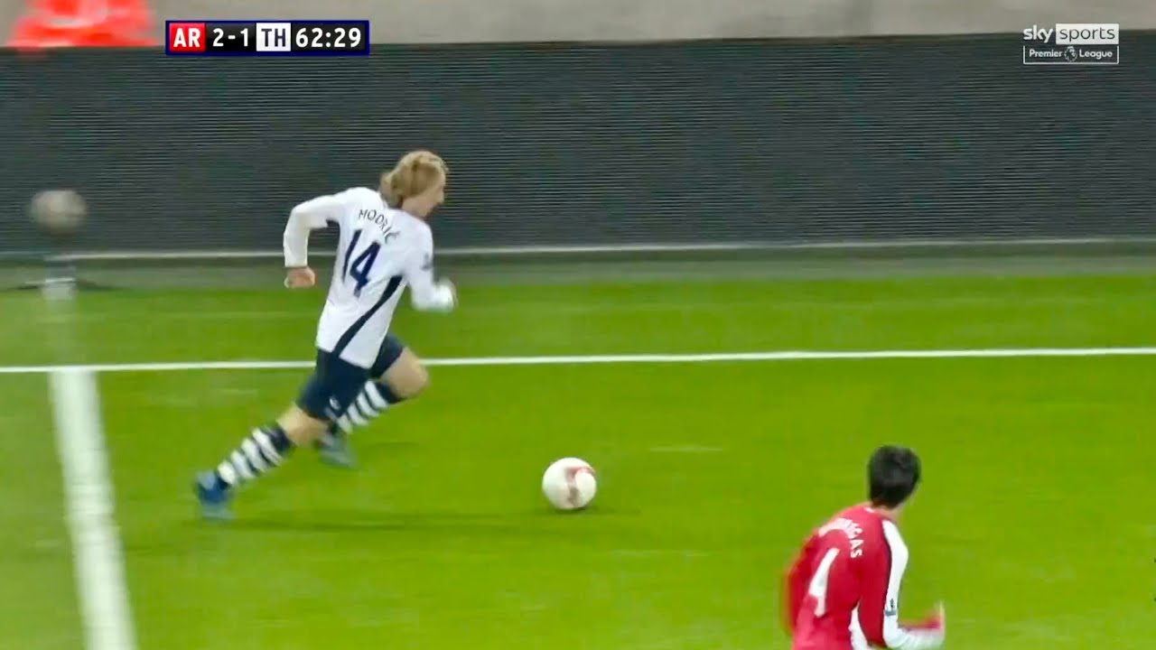 Luka Modric vs Arsenal (A) - 2008/09