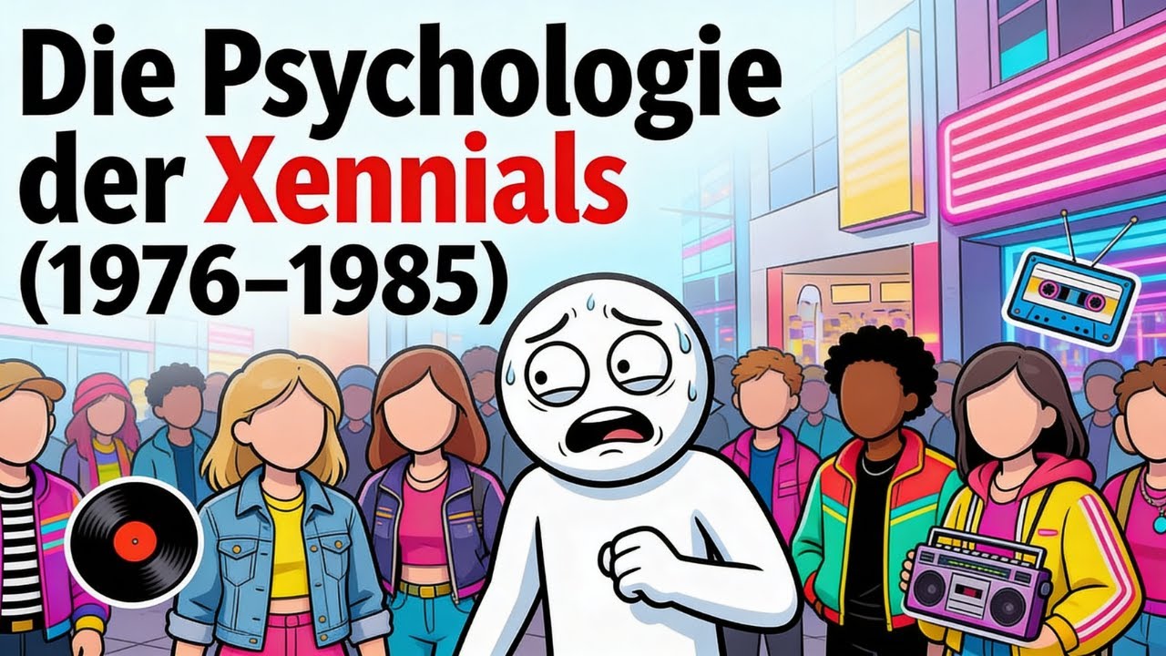 Die Psychologie von Menschen, die zwischen 1976 und 1985 geboren sind
