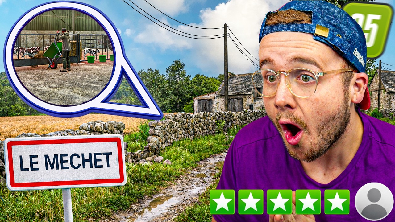 🚀LE MECHET, IMMERSION RÉALISTE À 100% GARANTIE sur FARMING SIMULATOR 25 ! (Consoles/PC) 🌧️💨