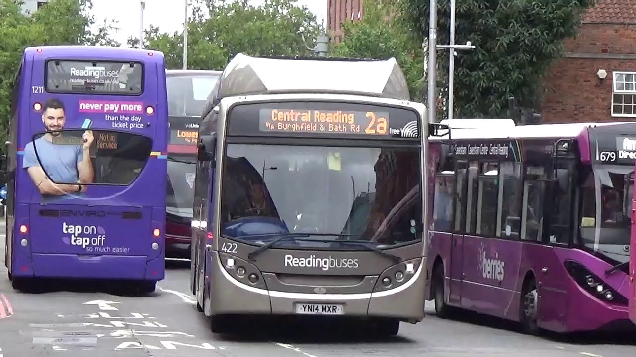 Buses of The UK 2025-The Multi Coloured Buses of Reading