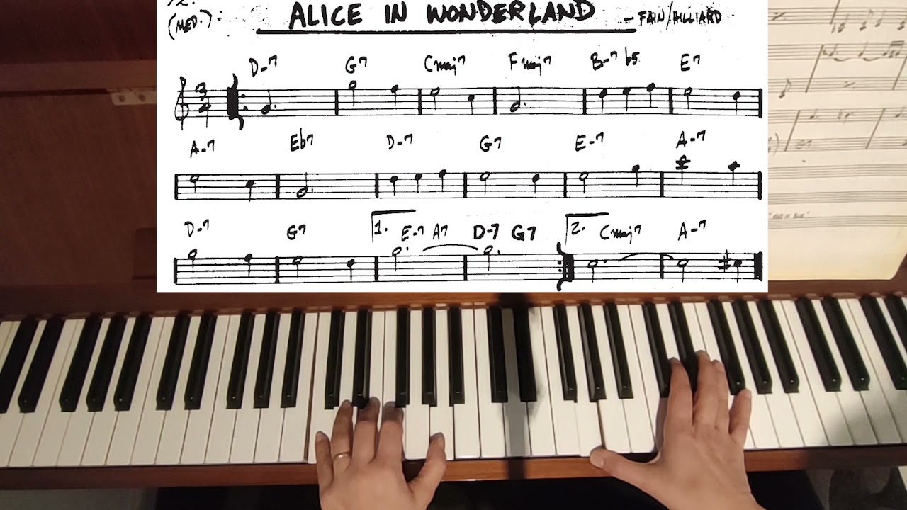 Alice in wonderland - Standard de Jazz