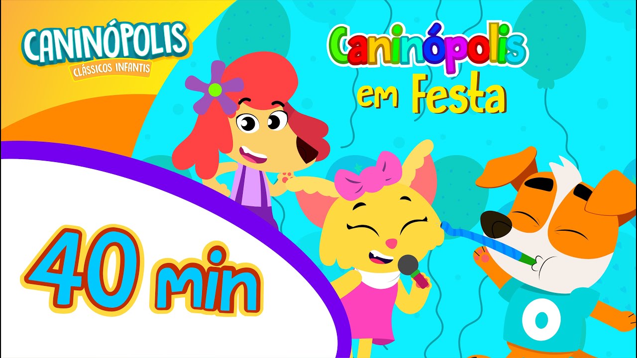 🎉 Caninópolis em Festa: Cante, Dance e Aprenda com a Turminha!