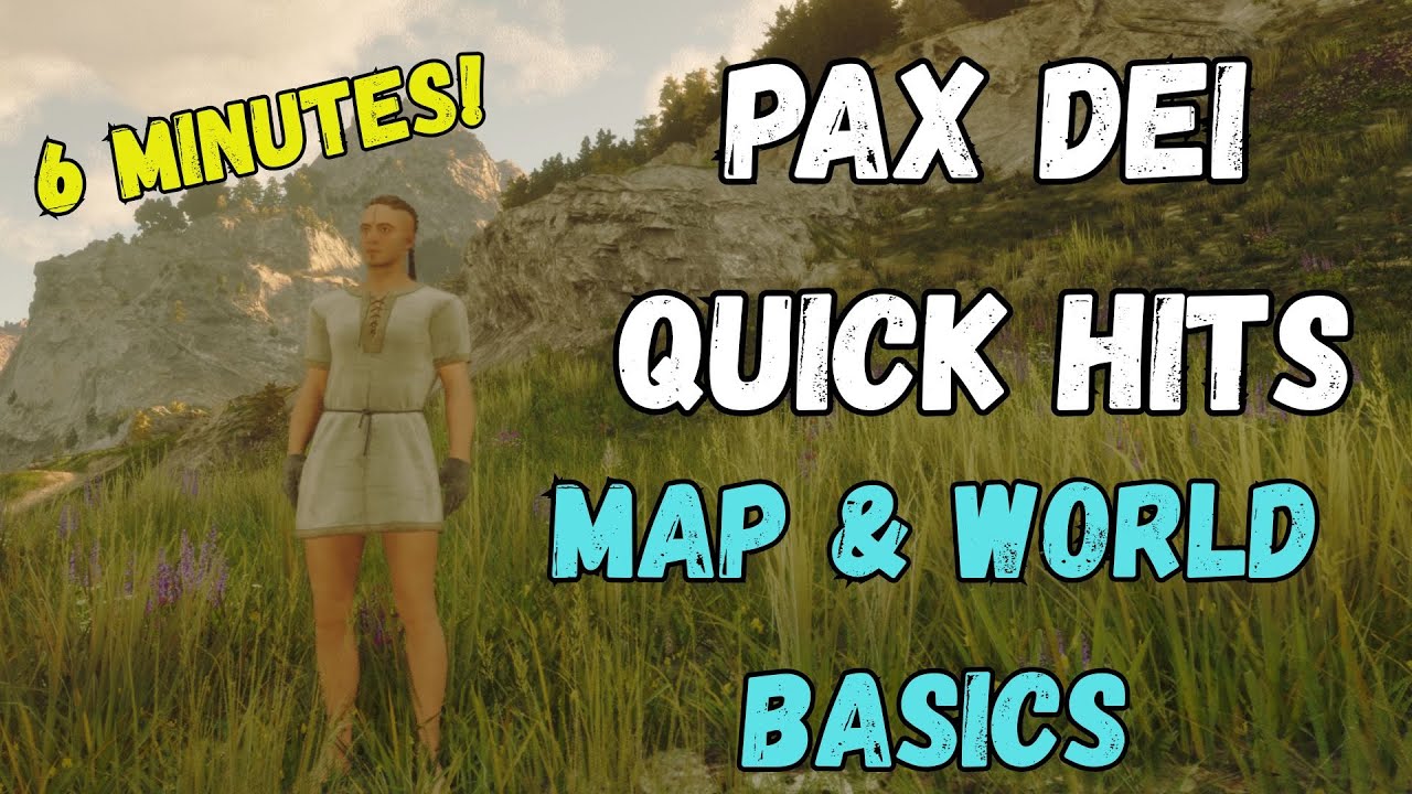Pax Dei - Map & World Basics