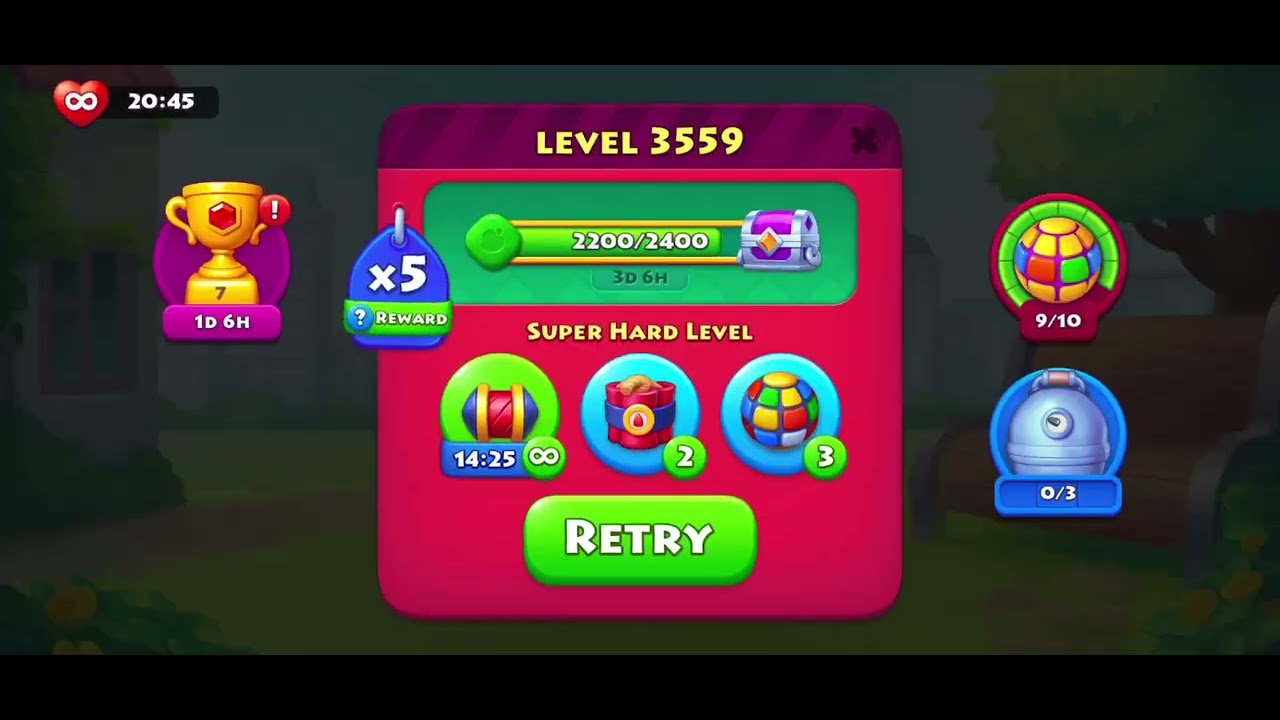 Township Match-3 Gameplay Level 3559