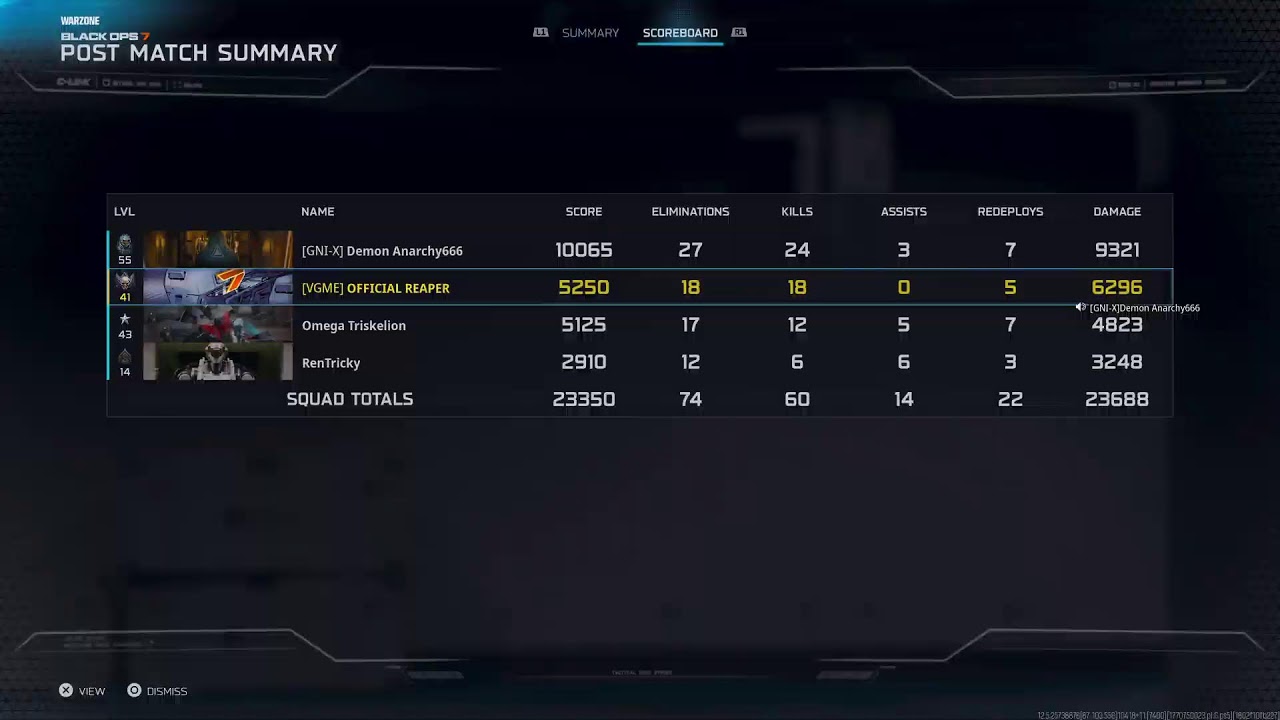 Cod war zone