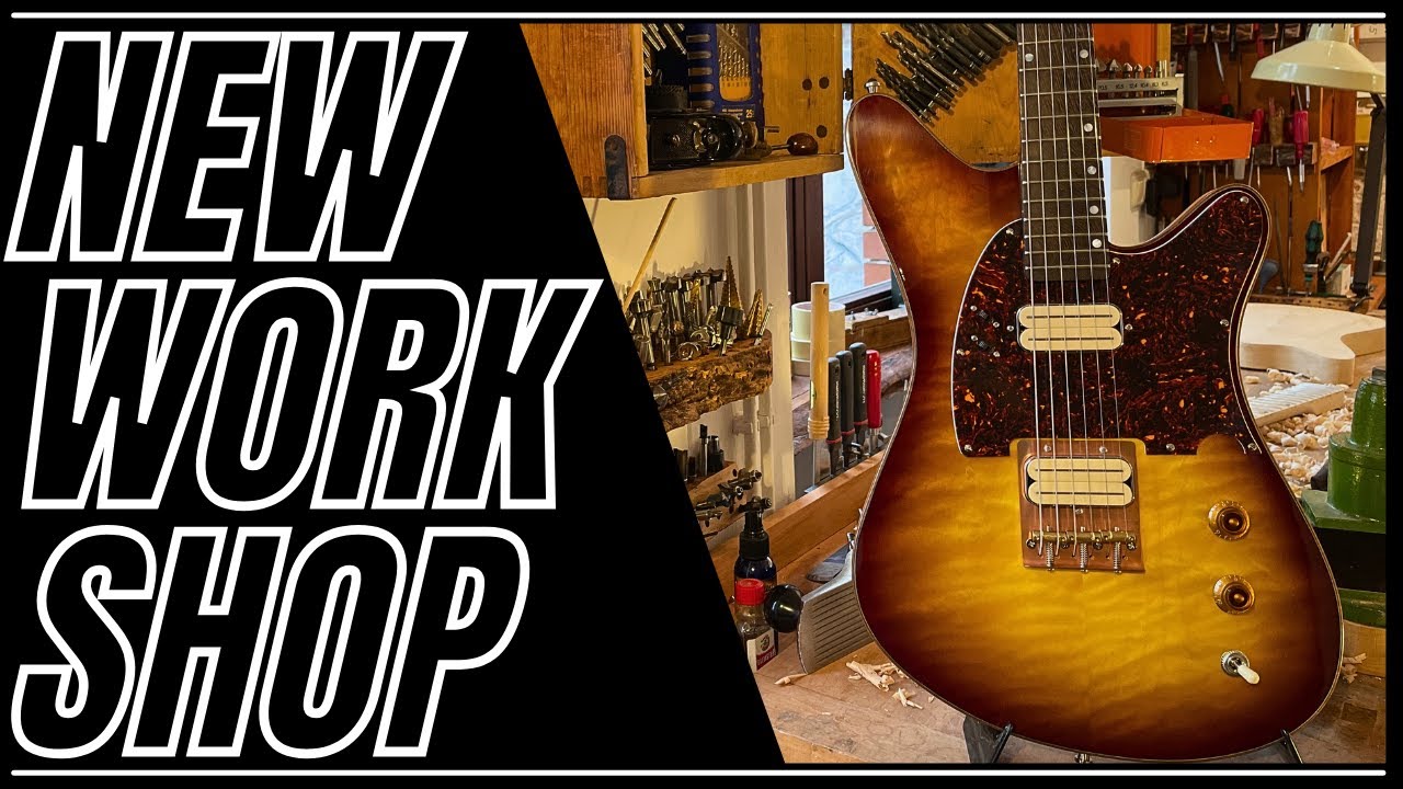 My New Luthier Guitar Workshop Craftsmanship Workspace